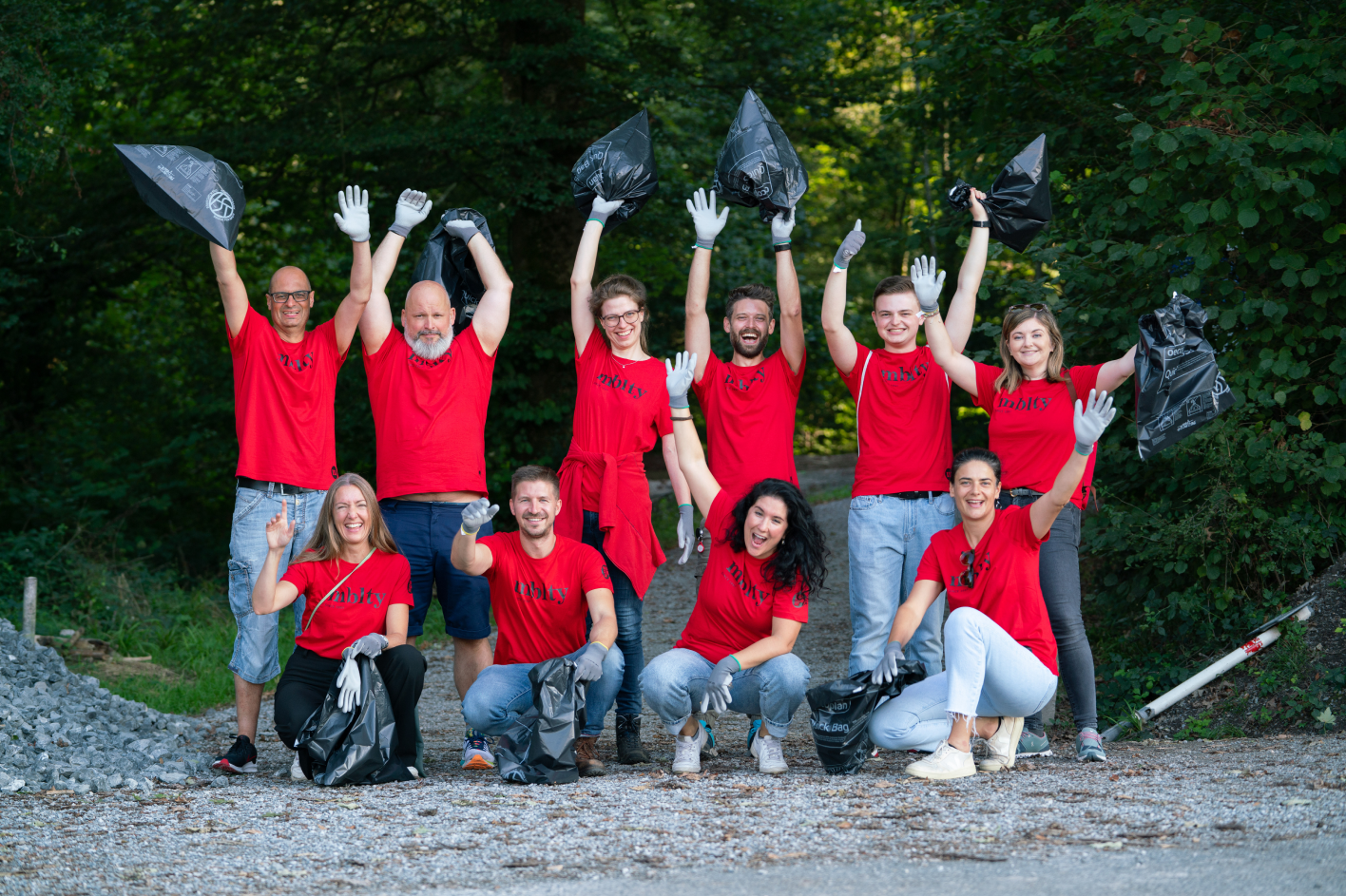 Mobility Motarbeitender am Clean-up Day